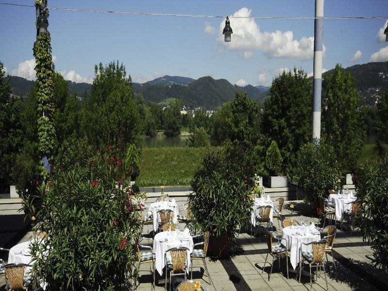לינץ Trans World Hotel Donauwelle מסעדה תמונה